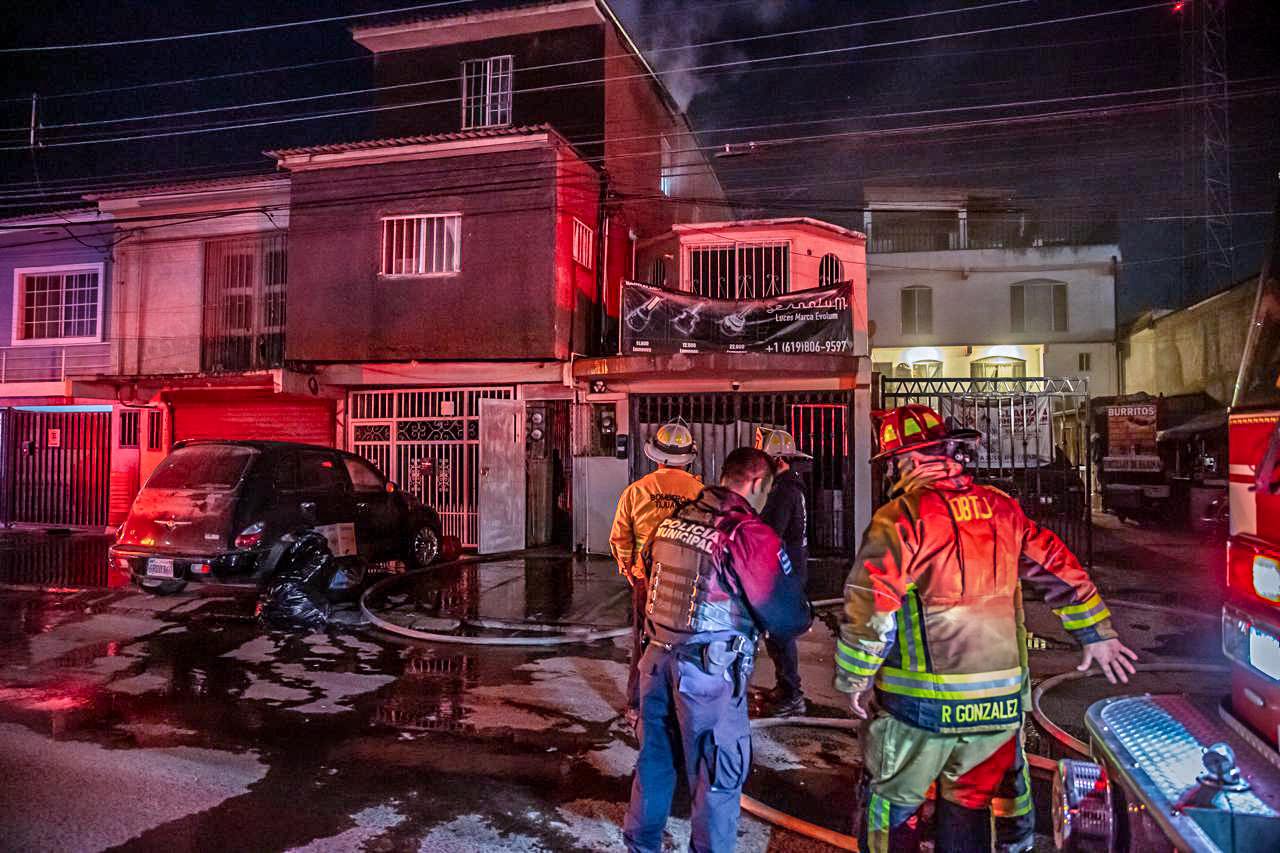 Se incendia casa en la colonia Nueva Tijuana - Infomedios