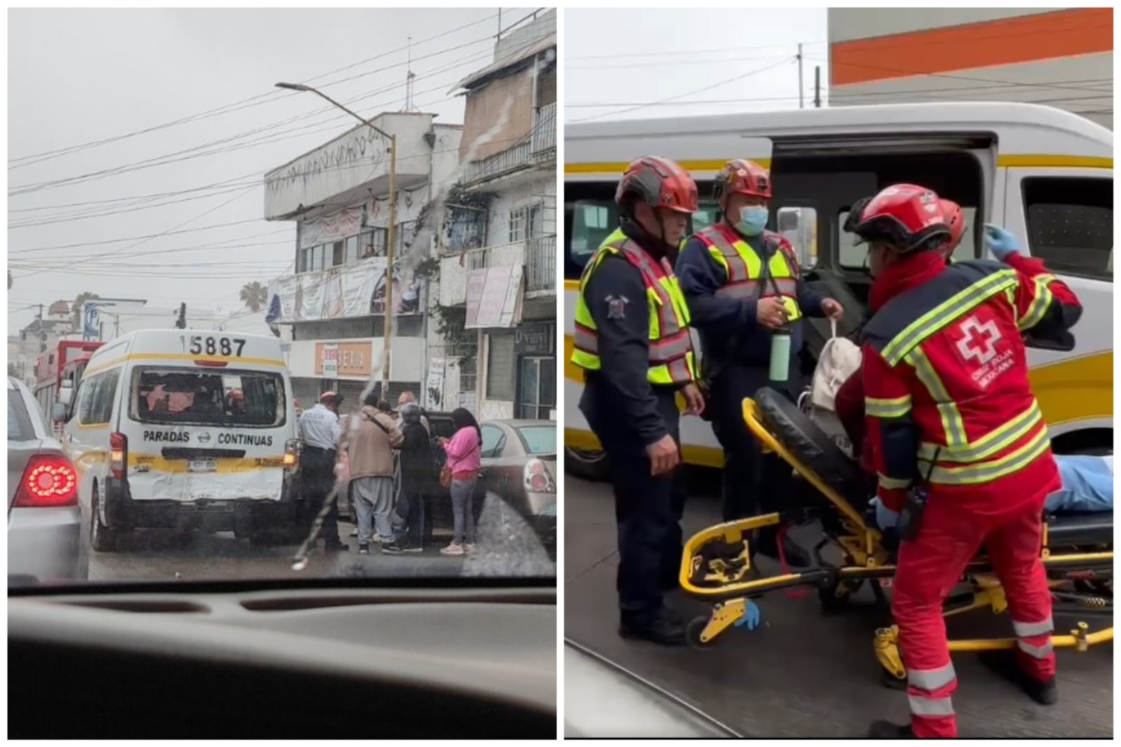 Choque en Zona Centro de Tijuana deja varios lesionados - Infomedios
